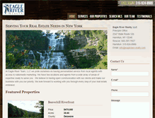 Tablet Screenshot of eagleriver-realty.com